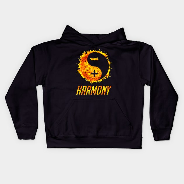 Harmony Kids Hoodie by PluginTees